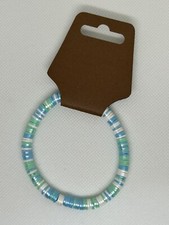 Clay Bead Bracelet, Heishi Bead Bracelet,