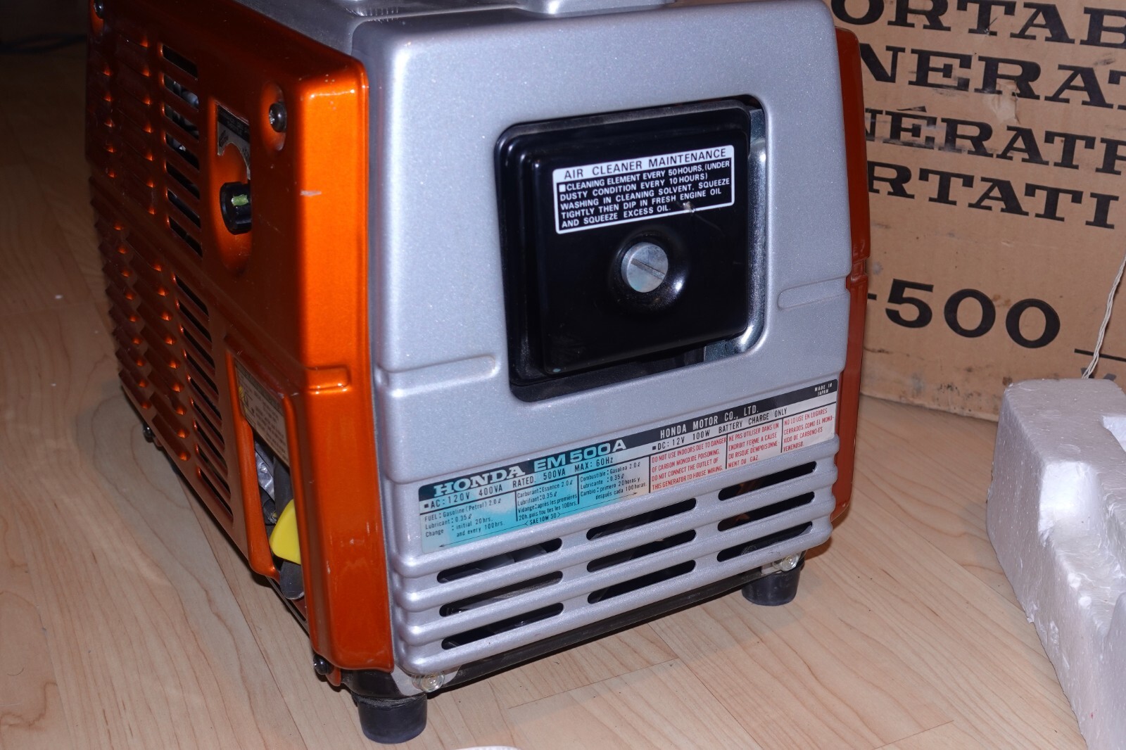 Honda Em500 Portable Generator Local pickup eBay