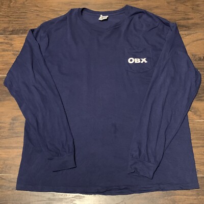 Outer Banks OBX Barstool Sports Pogue Life Long Sleeve Graphic Tee Shirt Sz XL