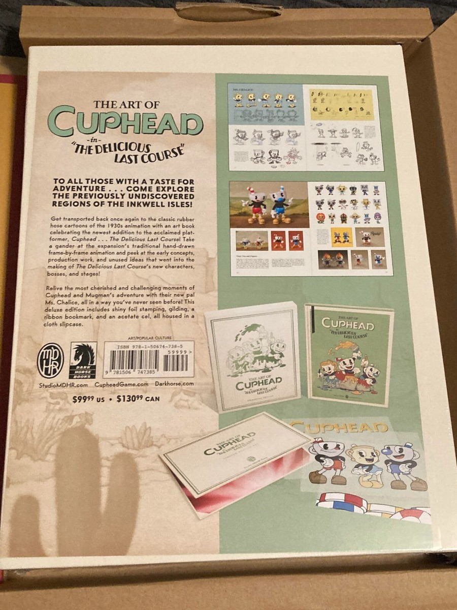 Art of Cuphead : The Delicious Last Course Signed Limited