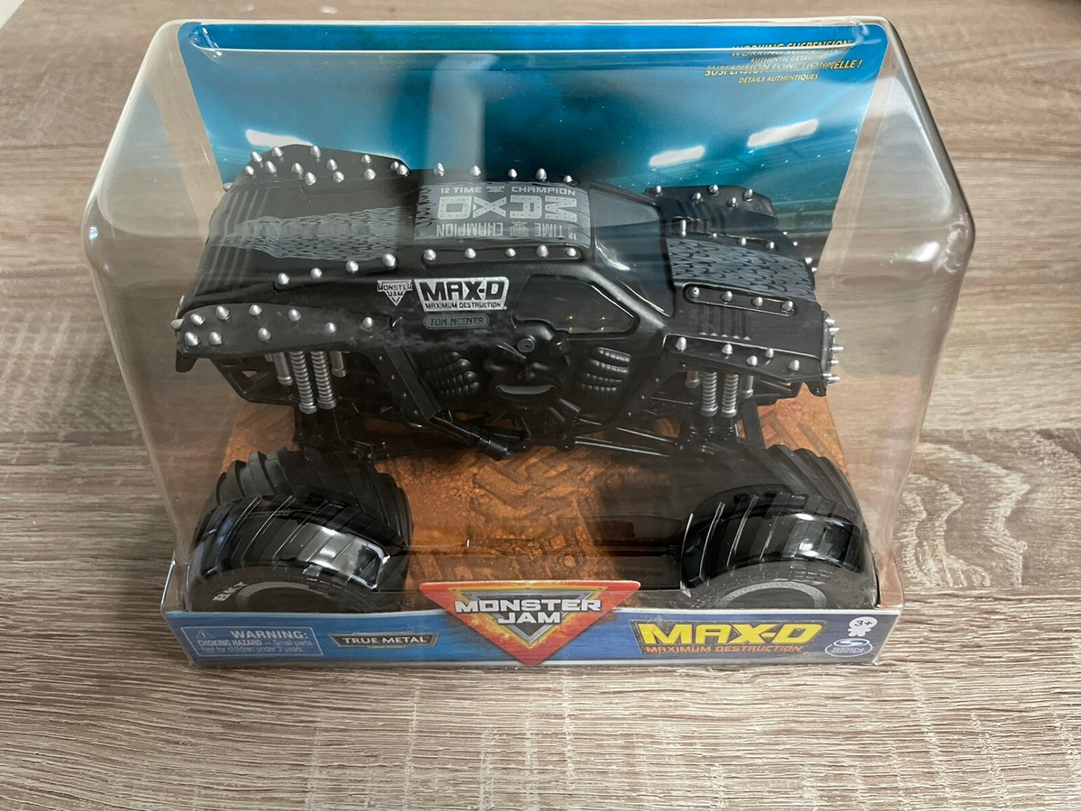 Spin Master Monster Jam 2020 Max-D Maximum Destruction Black