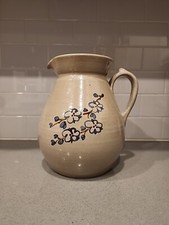 Vernon Owens 1985 Jugtown Ware North Carolina Southern Pottery Flower Pitcher