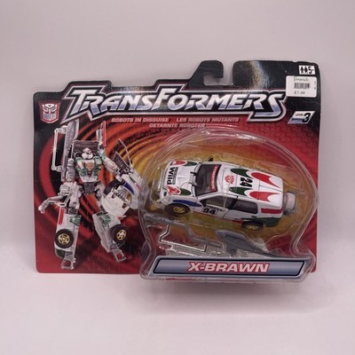 Transformers Robots In Disguise X-Brawn Hasbro 2002 Brandneu Sealed Neu in OVP Selten
