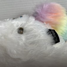 FAO Schwarz Glow Brights Toy Plush LED with Sound Unicorn 15" Needs Batteries