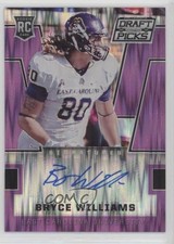 2016 Prizm Collegiate Draft Picks Purple Flash /99 Bryce Williams #152 Auto 0b2