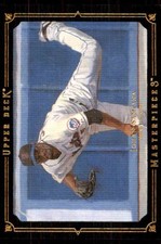 2008 Upper Deck Masterpieces Framed Black Johan Santana #55