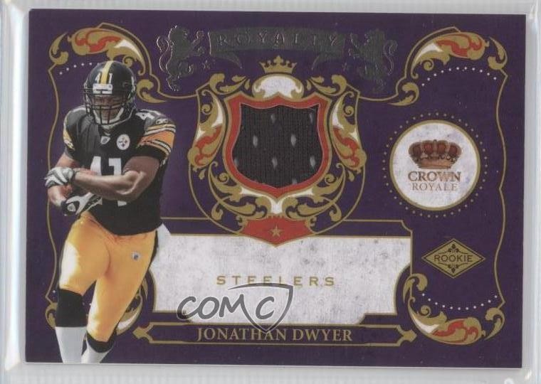 Jonathan Dwyer Panini Crown Royale Rookie Royalty #25 Materials