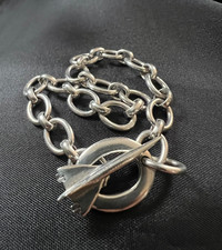 Vintage BA Concorde Toggle ?Links Of London? 925 Sterling Silver Bracelet