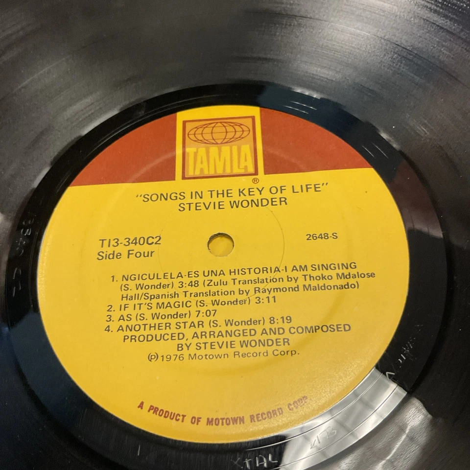 Stevie Wonder ‎– Songs In The Key Of Life COMPLETE NM EP Booklet - Image 3 of 4