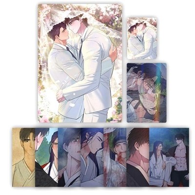 Korea OnlyDawn Clouds and River Eternal Love Set Trading Card Postcard BL