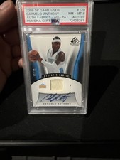 2006-07 SP Game Used Edition - Authentic Fabrics Carmelo Anthony #120 (MEM)