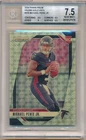 MICHAEL PENIX JR 2024 PANINI PRIZM #378 RC ROOKIE GOLD VINYL PRIZMS FALCONS #5/5