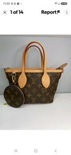 Louis Vuitton Neverfull BB Canvas/Leather Tot...