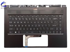 For MSI GS65 Stealth GS65VR MS-16Q4 16Q1 Upper Case Palmrest Backlit Keyboard