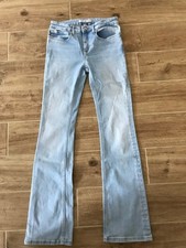 Calvin Klein Mädchen Jeans, hellblau, Flared...
