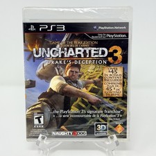 Uncharted 3 Drakes Deception PS3 Brand New Sealed