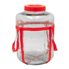 7.1 Gallon Wide Mouth Glass Carboy Fermenter Homebrew Beer & Wine Making