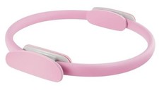 Pilates Ring 15 Inch Magic Circle Ring, Dual Padded Handles Pilates Rings Pink