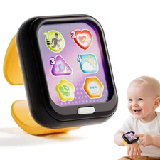HOLA Toys for 1 Year Old Boys & Girls, 7 Functions Baby Musical Toy Watch, Learn