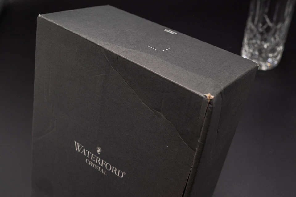 Waterford Crystal Lismore Tom Collins Tumbler Glasses 7" Pair in BOX - image 3 of 4