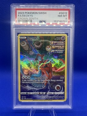 deoxys pokemon card full art Amazon.com: Pokémon TCG: Deoxys VMAX & VSTAR Battle Box (3 Foil Promo Cards,  1 Oversize Foil Card & 4 Booster Packs) : Toys & Games main image 0