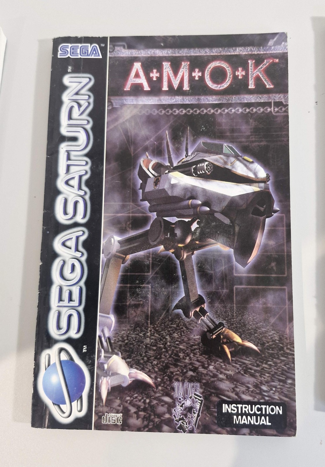 Jeu Vidéo Sega Saturn Notice seule Amok