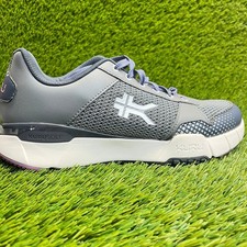 Kuru Quantum 2.0 Womens Size 11D Gray Purple Athletic Running Shoes Sneakers