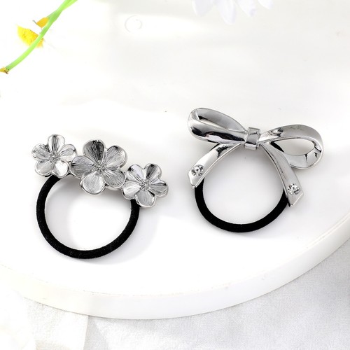 Metal Hair Tie Retro Hair Cuff Wrap Vintage Glossy Hair Rope for Women Girls HOT - Picture 3 of 31