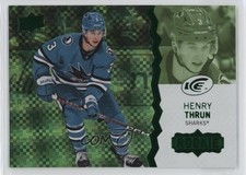 2023-24 Upper Deck Ice Rookies Green Henry Thrun #142 g6p