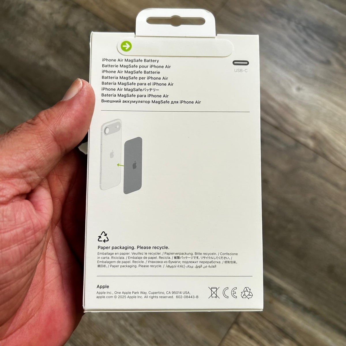 Apple iPhone Air MagSafe Battery Pack USB-C 3149mAh Genuine New