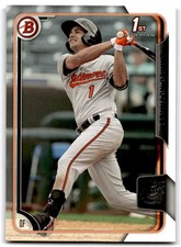 2015 Bowman Prospects Dariel Alvarez Baltimore Orioles #BP145