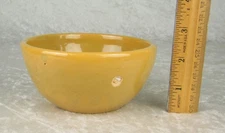 Cornelison Pottery Bowl Yellow Bybee Pottery Kentucky 5 inch Diameter