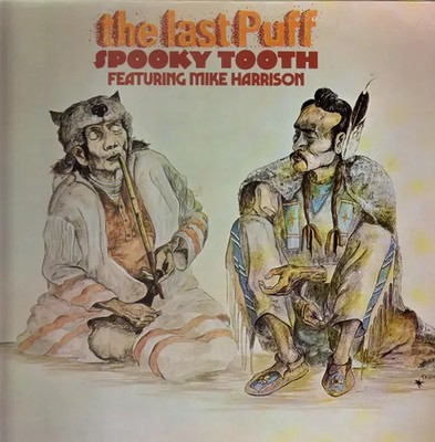 LP Spooky Tooth, Mike Harrison The Last Puff SIGNED NEAR MINT Island Records