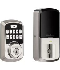 Kwikset AURA Keypad Bluetooth Smart Lock 99420-001 Satin Nickel