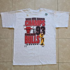Vintage 1993 Chicago Bulls Salem Sportswear Shirt NWT