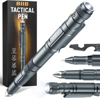 Multitool Stift Mit LED Taschenlampe Und Glasbrecher, Geschenk FüR MäNner, Farbe