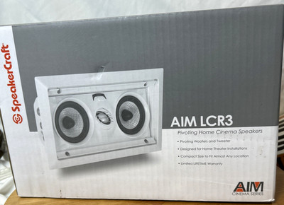 SpeakerCraft AIM LCR 3 Center Speaker NIB