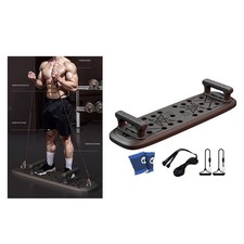 Pushup Training Board Resistance Ropes Equipment Triceps Back Ab Arm Building