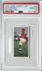 1959 Cadet Sweets Ltd. Footballers Soccer Dave Bowen #40 PSA 9