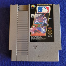 Four Tested NES Games - Baseball, Major League Baseball, Bases Loaded 2 and 3