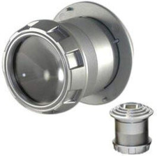 DOO-DS2000-ALS Door Viewer, 2.375", Silver