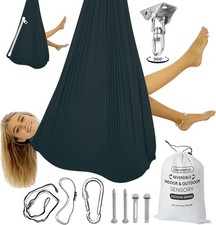 Double Layer Reversible Sensory Swing Outdoor and Indoor Swing for Kids and Adu