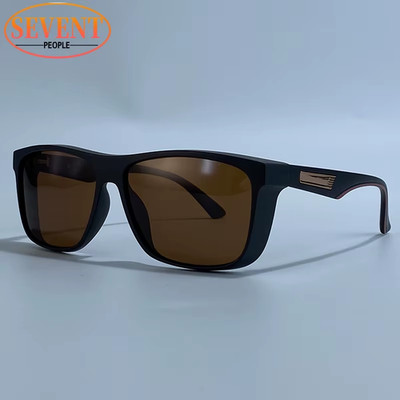 Vintage Polarized Rectangle Punk Sunglasses Men 2026 Luxury Brand Trendy Outdoor