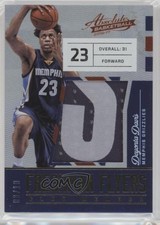 2016 Panini Absolute Freshman Flyer Jumbo Jerseys Prime 9/10 Deyonta Davis 1u0