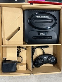 Sega Genesis Model 2 6-Pak Bundle Complete In Box CIB Tested w/ Manuals Inserts