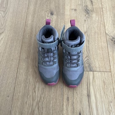 Wanderschuhe Kinder Trekkingschue Outdoor Gr 31 Mädchen Grau/Rosa Jack Wolfskin 