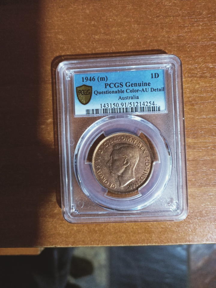 1946 australian penny AU Detail not gradable by PCGS | eBay