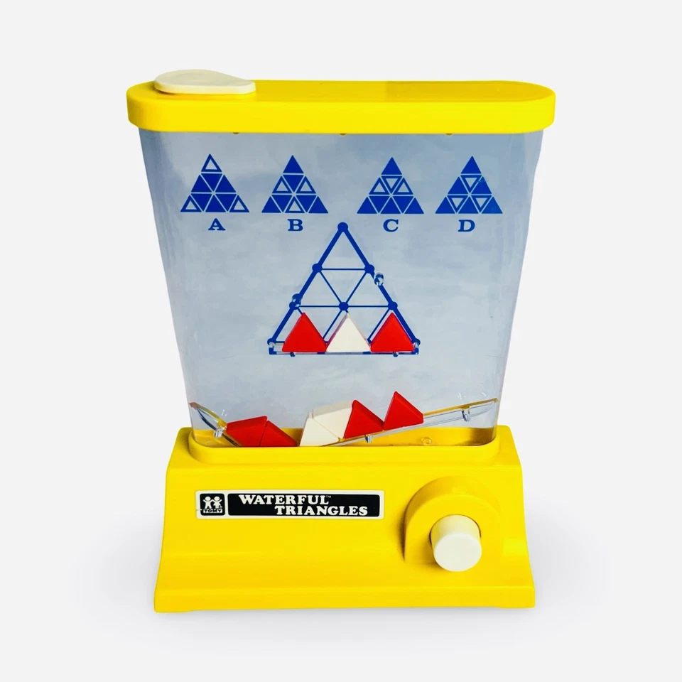Tomy The Wonderful Waterful Triangle Toss Water Game  Original Vintage 1976 NM - Image 4 of 4