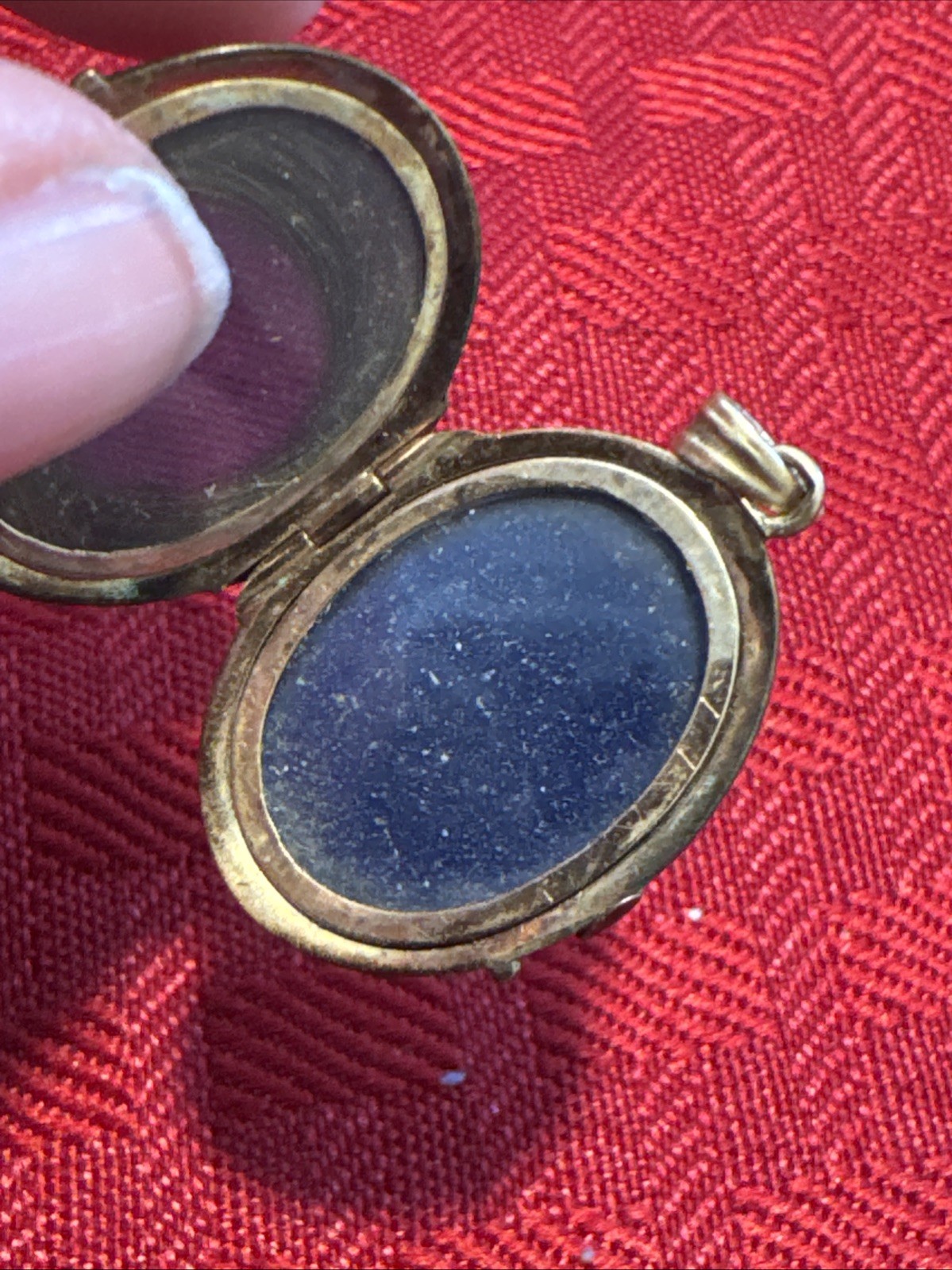 Victorian Mourning Locket-No Photo-Lock Of Hair | eBay