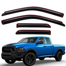 194101 Extra Durable Clip-on Auto Vent Window Visors, Fits 2009 In-Channel